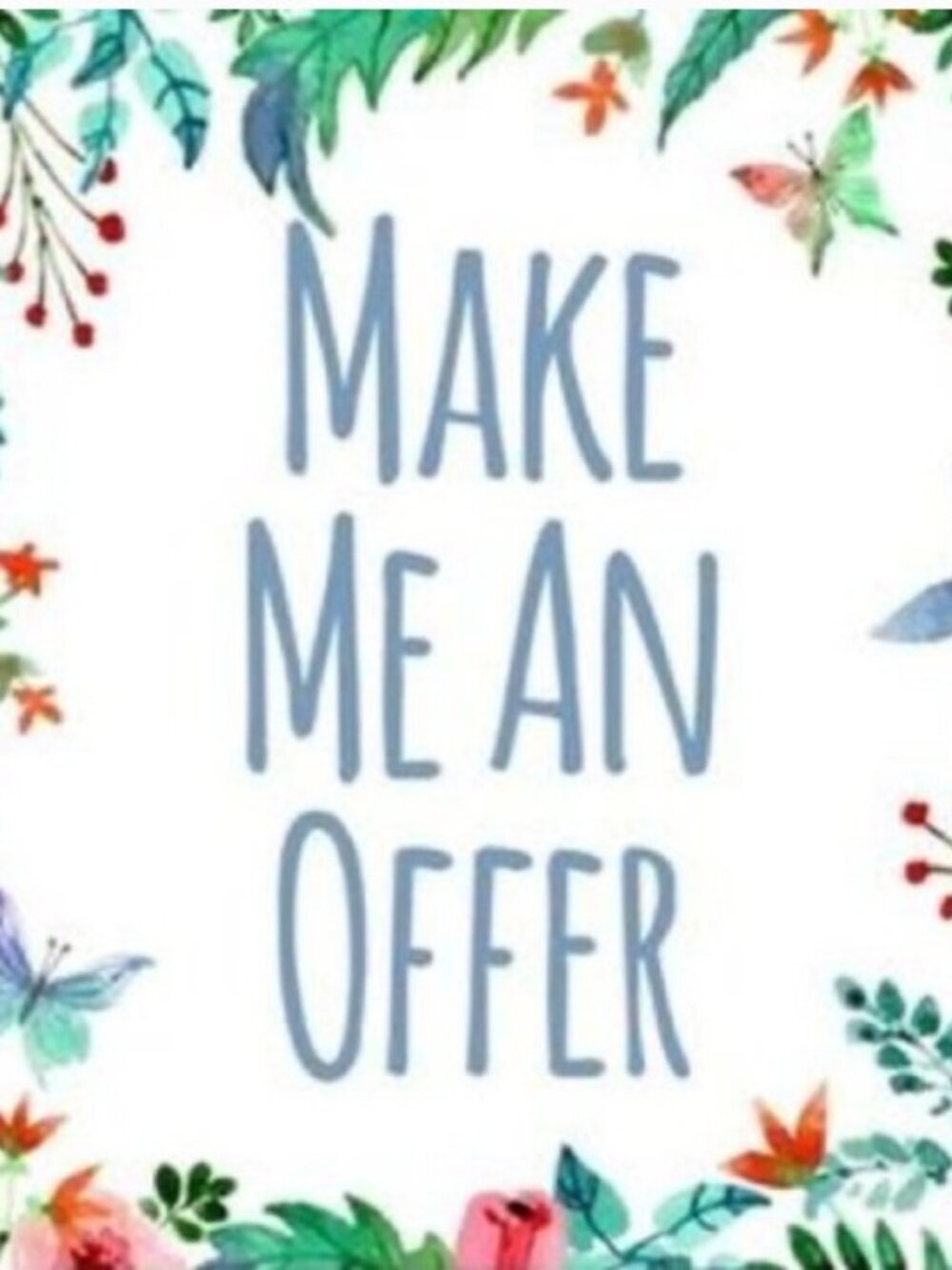 Make Me An Offer!😊💕